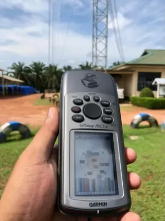 Perangkat GPS untuk pemetaan coverage